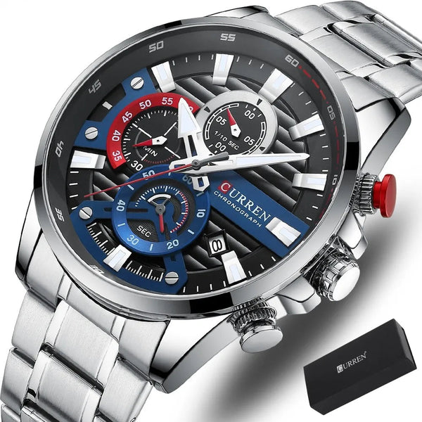 Reloj Elegante de Acero Inoxidable