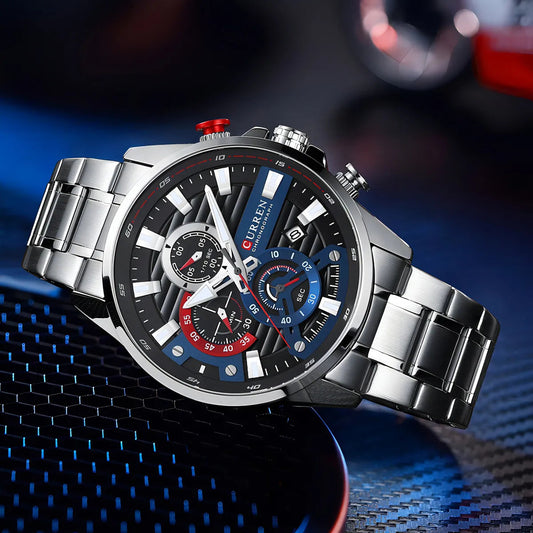 Reloj Elegante de Acero Inoxidable